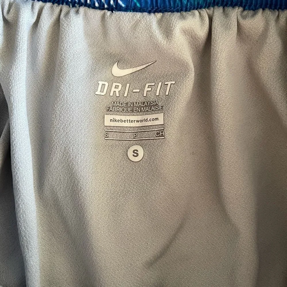 Nike DriFit Tempo Running Shorts Blue S